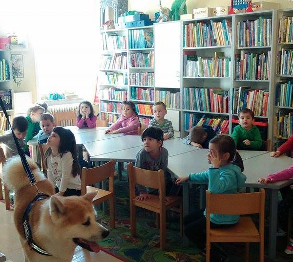 Haku, Tintilinići i Hihotići iz DV-a Monte Zaro u Dječjoj knjižnici 
