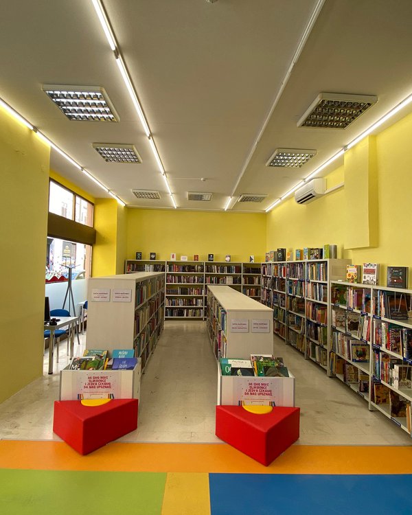 Dječja knjižnica počinje s radom za korisnike