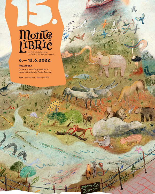 15. Monte Librić - festival dječje knjige od 6. lipnja