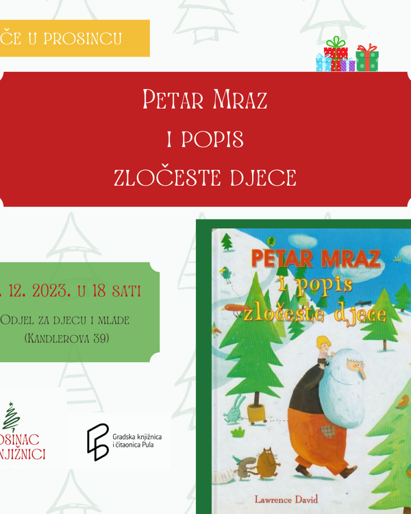 Priče u prosincu: Petar Mraz i popis zločeste djece